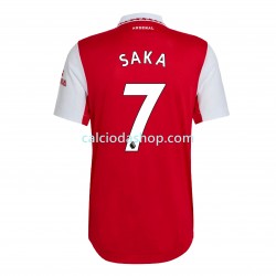 Maglia Arsenal Saka 7 Gara Home Uomo 2022-2023 MC