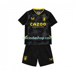 Maglia Aston Villa Gara Terza Completo Bambino 2-13 Anni 2022-2023 MC