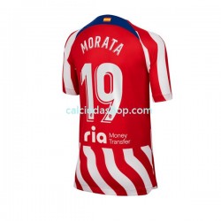 Maglia Atlético Madrid Alvaro Morata 19 Gara Home Uomo 2022-2023 MC