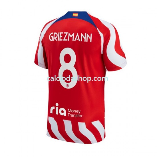 Maglia Atlético Madrid Antoine Griezmann 8 Gara Home Uomo 2022-2023 MC