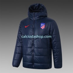 Atlético Madrid Uomo Giacca con Cappuccio Fleece Blu