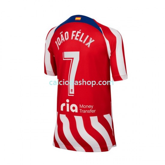 Maglia Atlético Madrid Joao Felix 7 Gara Home Uomo 2022-2023 MC