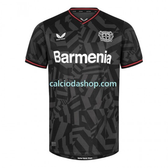 Maglia Bayer 04 Leverkusen Gara Away Uomo 2022-2023 MC