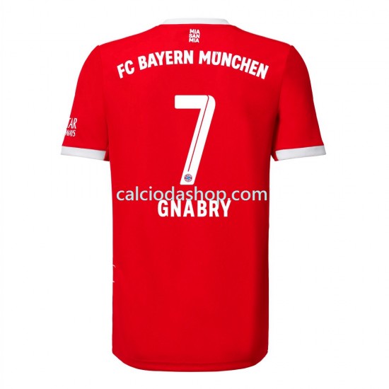 Maglia FC Bayern München Gnabry 7 Gara Home Uomo 2022-2023 MC