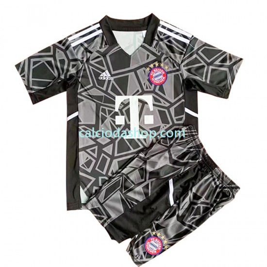 Maglia Portiere FC Bayern München Gara Away Completo Bambino 2-13 Anni 2022-2023 MC