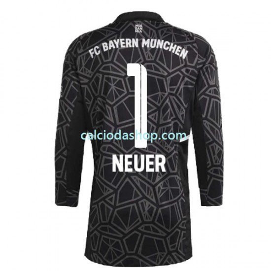 Maglia Portiere FC Bayern München Manuel Neuer 1 Gara Away Uomo 2022-2023 ML