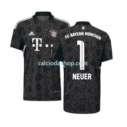 Maglia Portiere FC Bayern München Manuel Neuer 1 Gara Away Uomo 2022-2023 MC