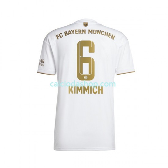 Maglia FC Bayern München Joshua Kimmich 6 Gara Away Uomo 2022-2023 MC