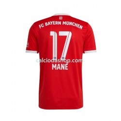 Maglia FC Bayern München Sadio Mane 17 Gara Home Uomo 2022-2023 MC