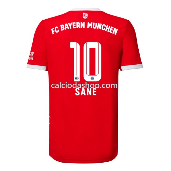 Maglia FC Bayern München Sane 10 Gara Home Uomo 2022-2023 MC