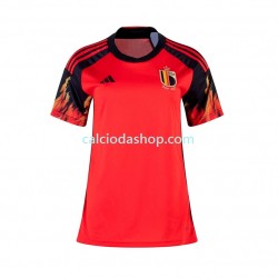 Maglia Belgio Gara Home Donna Mondiali 2022 MC