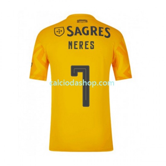 Maglia Benfica David Neres 7 Gara Away Uomo 2022-2023 MC