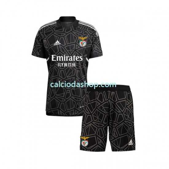 Maglia Portiere Benfica Gara Away Completo Bambino 2-13 Anni 2022-2023 MC