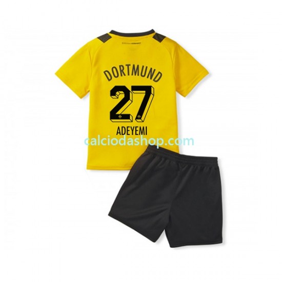 Maglia Borussia Dortmund Karim Adeyemi 27 Gara Home Completo Bambino 2-13 Anni 2022-2023 MC