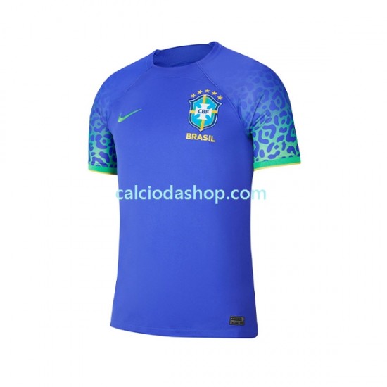 Maglia Brasile Gara Away Uomo Mondiali 2022 MC