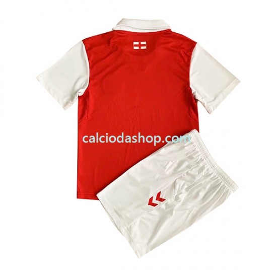 Maglia Bristol City Gara Home Completo Bambino 2-13 Anni 2022-2023 MC