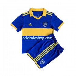 Maglia CA Boca Juniors Gara Home Completo Bambino 2-13 Anni 2022-2023 MC