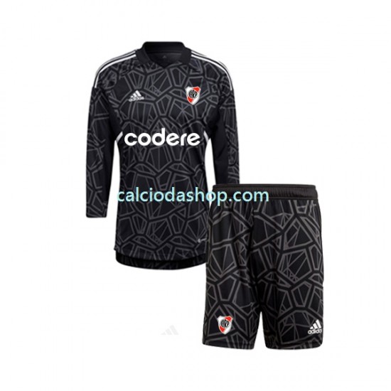 Maglia Portiere CA River Plate Gara Home Completo Bambino 2-13 Anni 2023 ML