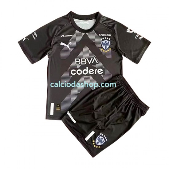 Maglia Portiere CF Monterrey Gara Away Completo Bambino 2-13 Anni 2022-2023 MC