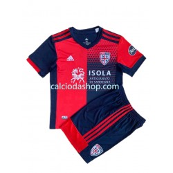 Maglia Cagliari Gara Home Completo Bambino 2-13 Anni 2021-2022 MC