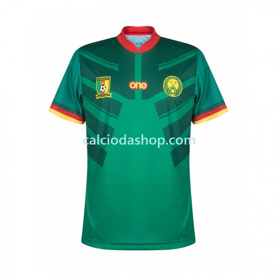 Maglia Camerun Gara Home Uomo Mondiali 2022 MC