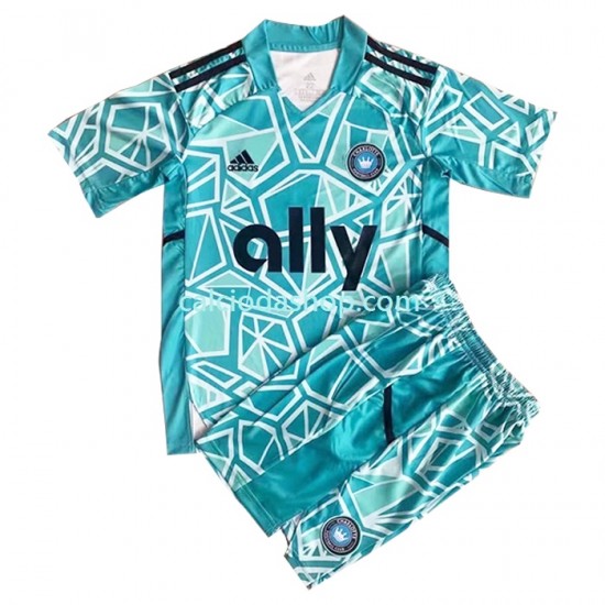 Maglia Portiere Charlotte FC Gara Home Completo Bambino 2-13 Anni 2022-2023 MC