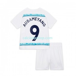 Maglia Chelsea Aubameyang 9 Gara Away Completo Bambino 2-13 Anni 2022-2023 MC