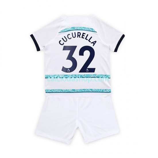 Maglia Chelsea Cucurella 32 Gara Away Completo Bambino 2-13 Anni 2022-2023 MC