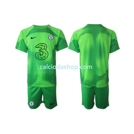 Maglia Portiere Chelsea Gara Terza Completo Bambino 2-13 Anni 2022-2023 MC