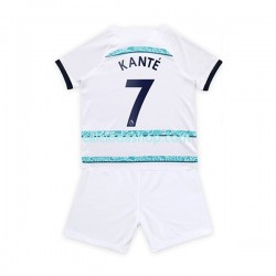 Maglia Chelsea Kante 7 Gara Away Completo Bambino 2-13 Anni 2022-2023 MC