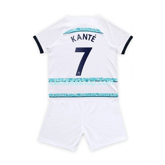 Maglia Chelsea Kante 7 Gara Away Completo Bambino 2-13 Anni 2022-2023 MC