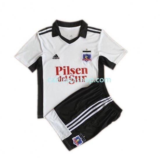 Maglia Colo-Colo Gara Home Completo Bambino 2-13 Anni 2022 MC