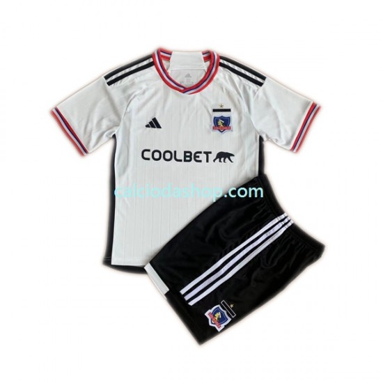 Maglia Colo-Colo Gara Home Completo Bambino 2-13 Anni 2023 MC