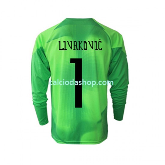 Maglia Portiere Croazia Livakovic Gara Away Uomo Mondiali 2022 ML