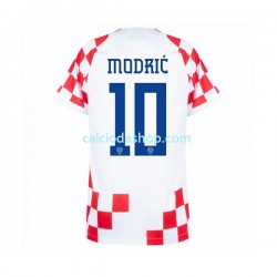 Maglia Croazia Modrić 10 Gara Home Uomo Mondiali 2022 MC