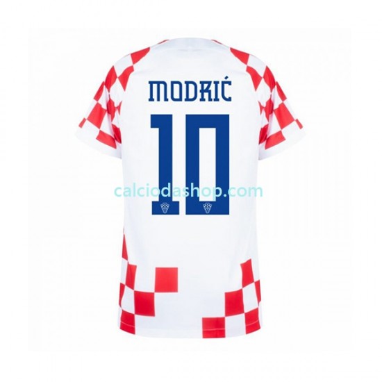 Maglia Croazia Modrić 10 Gara Home Uomo Mondiali 2022 MC