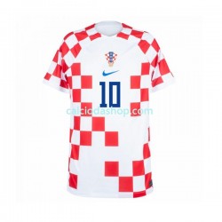 Maglia Croazia Modrić 10 Gara Home Uomo Mondiali 2022 MC