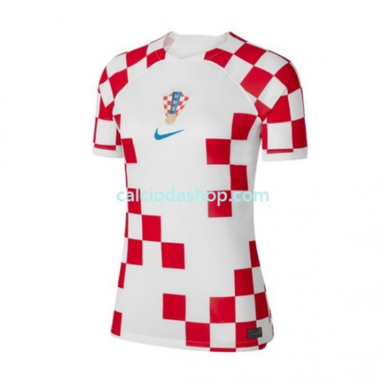 Maglia Croazia Gara Home Donna Mondiali 2022 MC