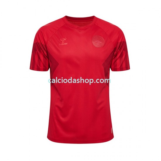 Maglia Danimarca Gara Home Uomo Mondiali 2022 MC