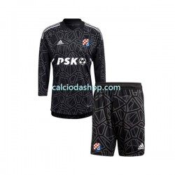 Maglia Portiere Dinamo Zagreb Gara Home Completo Bambino 2-13 Anni 2022-2023 ML