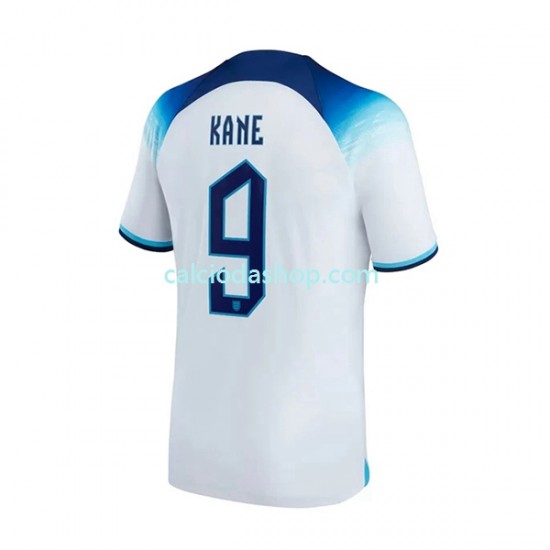 Maglia Inghilterra Kane 9 Gara Home Uomo Mondiali 2022 MC