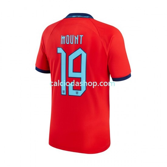 Maglia Inghilterra Mount 19 Gara Away Uomo Mondiali 2022 MC