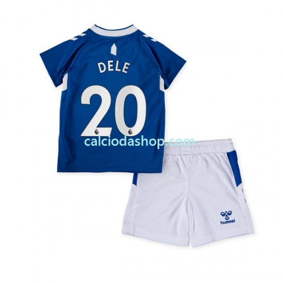 Maglia Everton Dele Alli 20 Gara Home Completo Bambino 2-13 Anni 2022-2023 MC