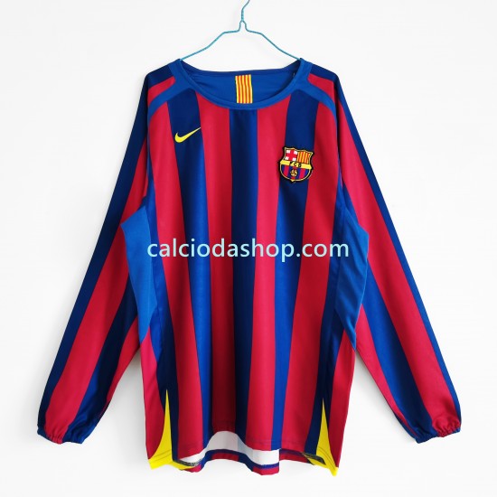 Maglia FC Barcelona Retro Gara Home Uomo 2005-2006 ML