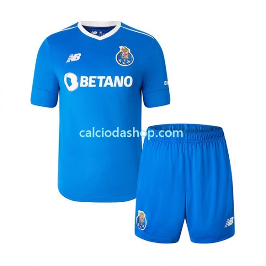 Maglia FC Porto Gara Terza Completo Bambino 2-13 Anni 2022-2023 MC