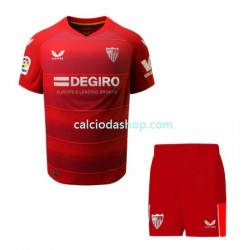 Maglia Sevilla FC Gara Away Completo Bambino 2-13 Anni 2022-2023 MC