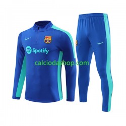 FC Barcelona 2023-2024 Tute Felpe da Allenamento Blu SKU001