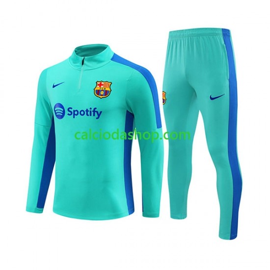 FC Barcelona 2023-2024 Tute Felpe da Allenamento Blu SKU002