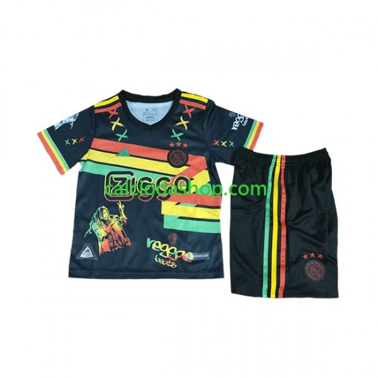 Maglia AFC Ajax Bob Marley Gara Home Completo Bambino 2-13 Anni 2023-2024 MC