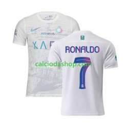 Maglia Al-Nassr Ronaldo 7 Gara Terza Uomo 2023-2024 MC